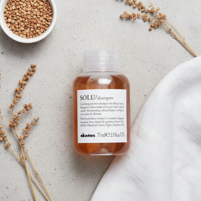 Освежающий Шампунь для Волос Davines Solu Shampoo