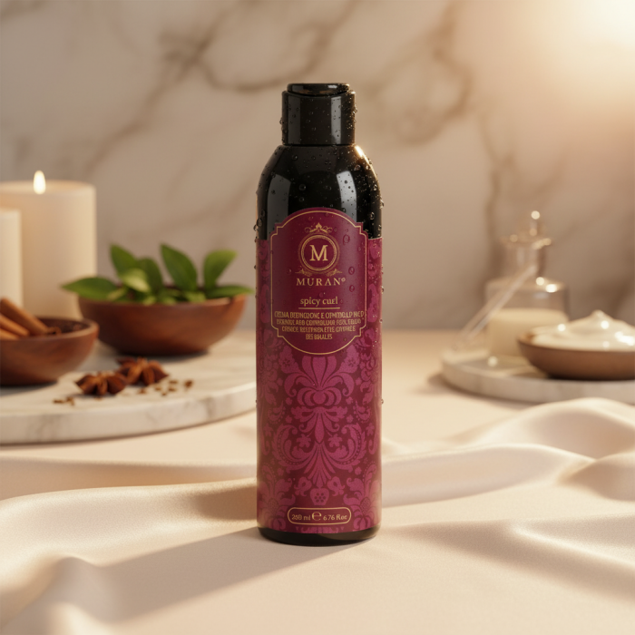 Фиксирующий Крем для Вьющихся Волос MURAN Spicy Curl 04