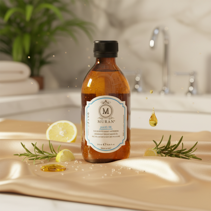 Деликатный Масляный Шампунь Против Перхоти MURAN Purify 08 Anti-Dandruff Delicate Washing Oil