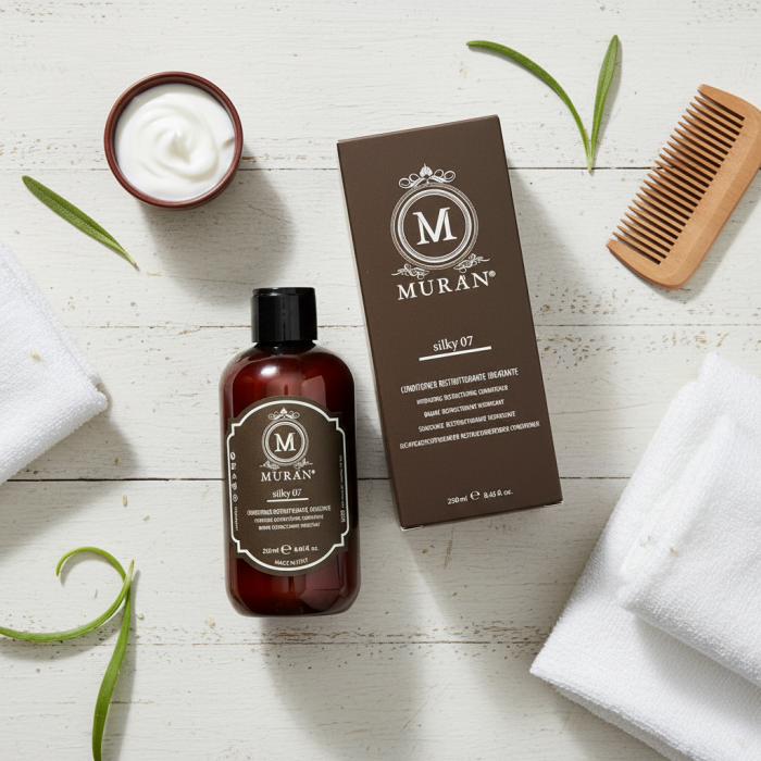 Увлажняющий Реструктурирующий Кондиционер для Волос Muran Silky 07 Hydrating Restructuring Conditioner