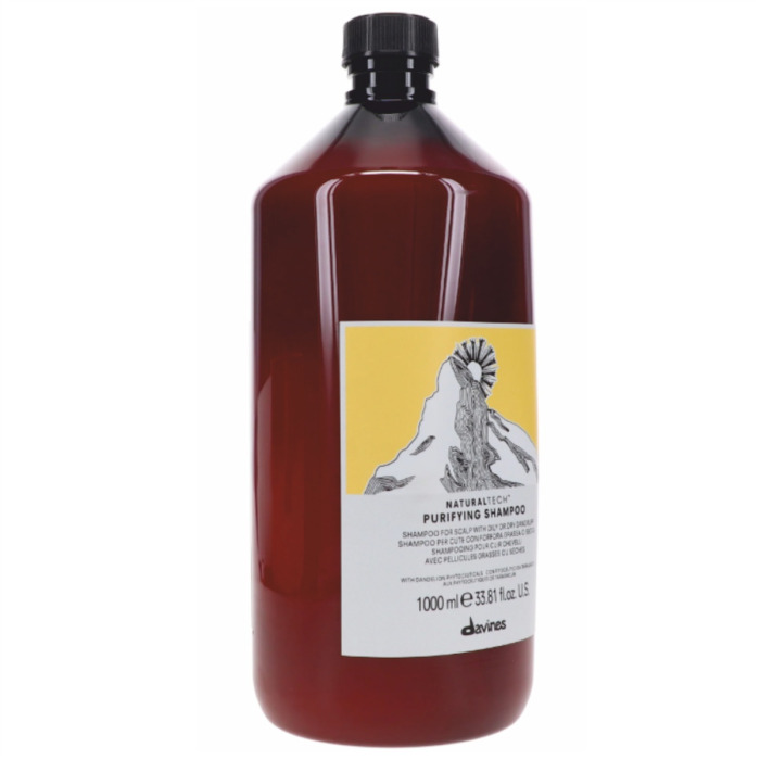 Очищающий Шампунь Против Перхоти Davines Natural Tech Purifying Shampoo