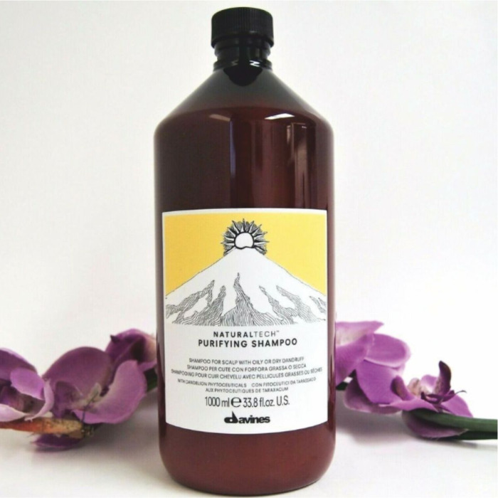 Очищающий Шампунь Против Перхоти Davines Natural Tech Purifying Shampoo