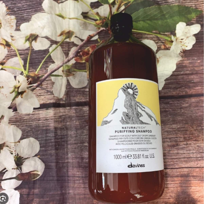 Очищающий Шампунь Против Перхоти Davines Natural Tech Purifying Shampoo
