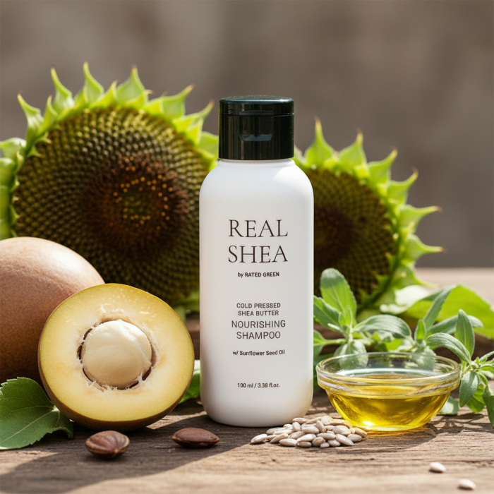 Питательный Шампунь с Маслом Ши Rated Green Real Shea Nourishing Shampoo