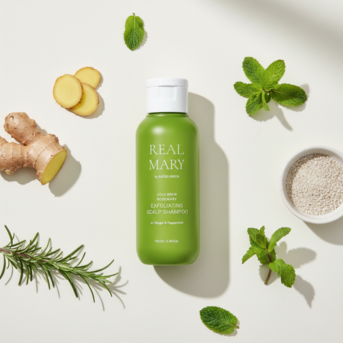 Глубоко Очищающий Шампунь Rated Green Real Mary Exfoliating Scalp Shampoo