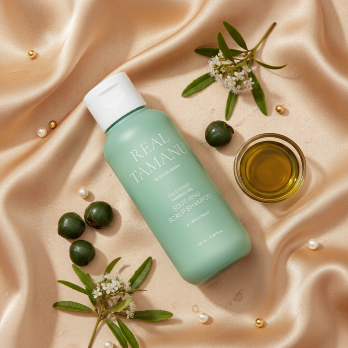Успокаивающий Шампунь Rated Green Real Tamanu Cold Pressed Tamanu Oil Soothing Scalp Shampoo
