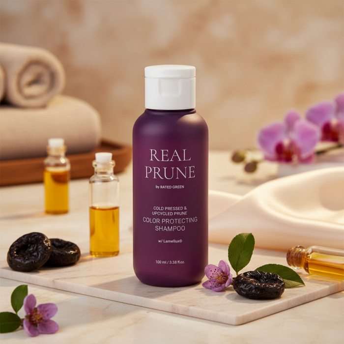 Шампунь Защита Окрашенных Волос с Экстрактом Сливы Rated Green Real Prune Color Protecting Shampoo