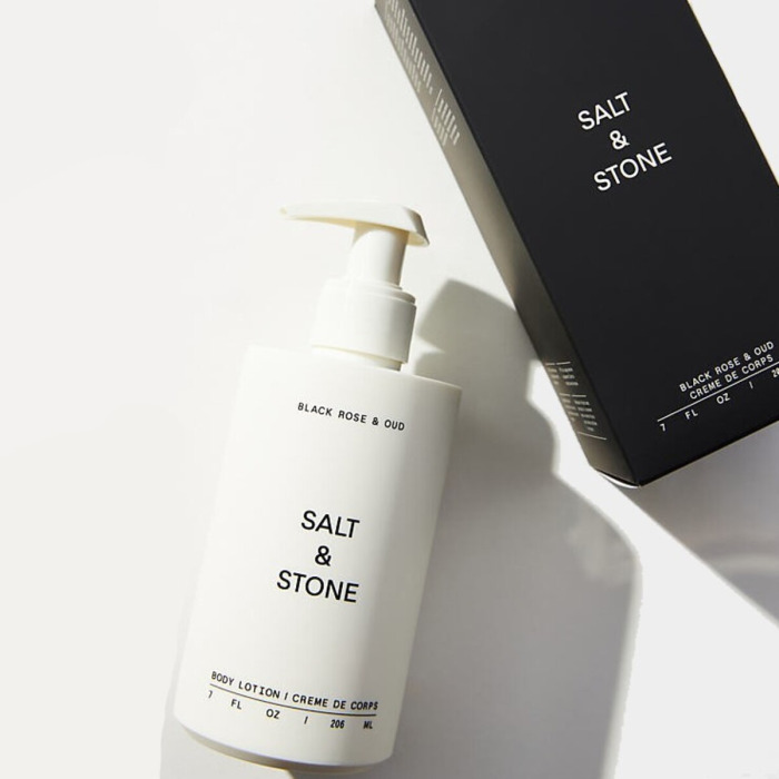 Увлажняющий Лосьон для Тела с Ароматом Черной Розы и Уда Salt & Stone Body Lotion Black Rose & Oud
