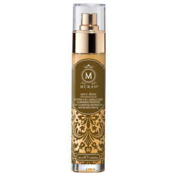 Масло-Спрей 4-в-1 для Защиты и Сияния Волос и Тела MURAN Spicy Shiny Hair and Body Spray Oil Масло-Спрей 4-в-1 для Защиты и Сияния Волос и Тела MURAN Spicy Shiny Hair and Body Spray Oil