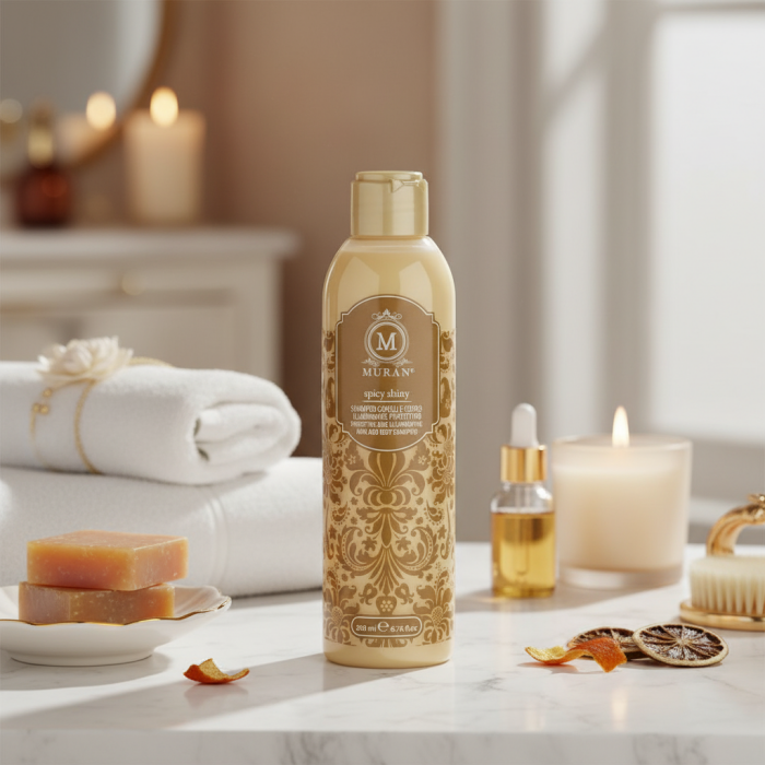 Защитный Шампунь для Сияния Волос и Тела MURAN Spicy Shiny Hair and Body Shampoo