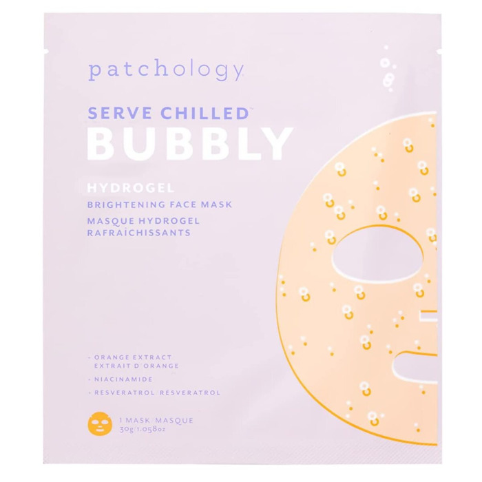 Осветляющая Гидрогелевая Маска для Лица Patchology Bubbly Hydrogel Brightening Mask