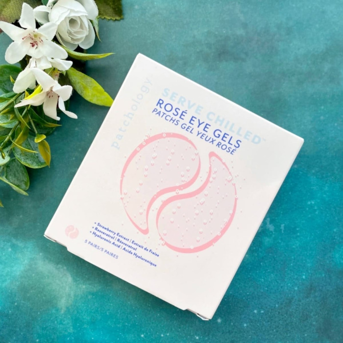 Освежающие Розовые Патчи Patchology Serve Chilled Rosé Eye Gels