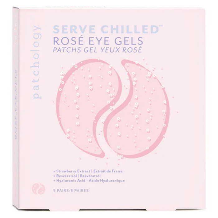 Освежающие Розовые Патчи Patchology Serve Chilled Rosé Eye Gels