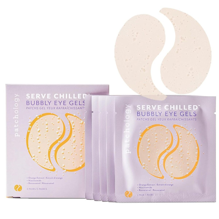 Осветляющие Патчи для Мгновенного Сияния Patchology Serve Chilled Bubbly Eye Gels