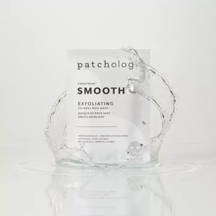Обновляющая Маска с Кислотами Patchology SmartMud Smooth Exfoliating No-Mess Mud Mask