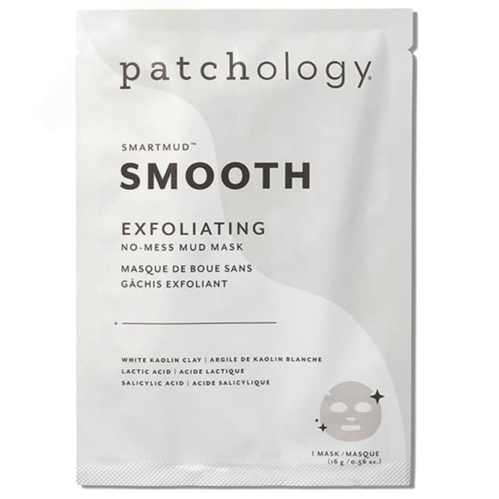 Обновляющая Маска с Кислотами Patchology SmartMud Smooth Exfoliating No-Mess Mud Mask