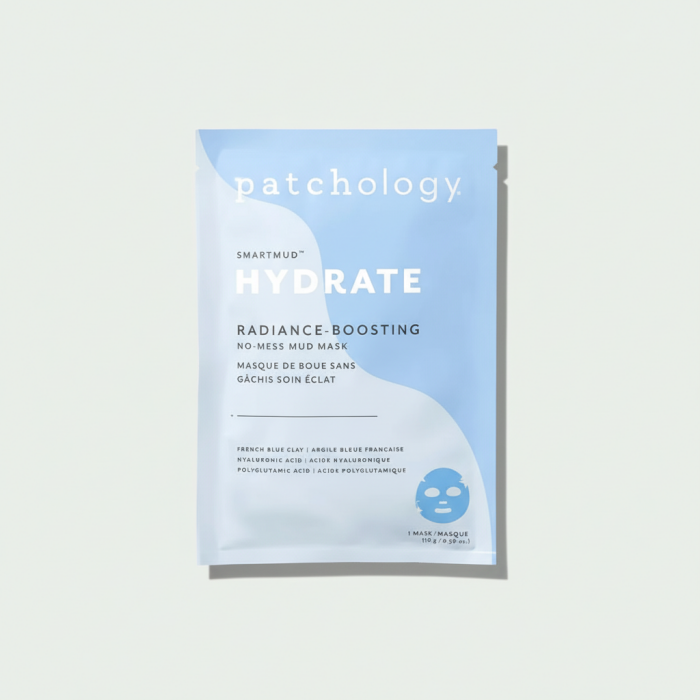 Укрепляющая Маска для Сияния Кожи Лица Patchology SmartMud Hydrate Radiance-Boosting No-Mess Mud Mask