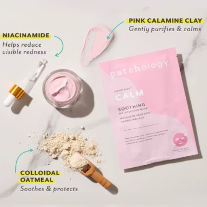 Успокаивающая Маска для Лица Patchology SmartMud Calm Soothing No-Mess Mud Mask