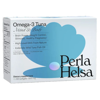 Омега-3 из Мяса Тунца Perla Helsa Omega-3 Tuna №120 Омега-3 из Мяса Тунца Perla Helsa Omega-3 Tuna №120