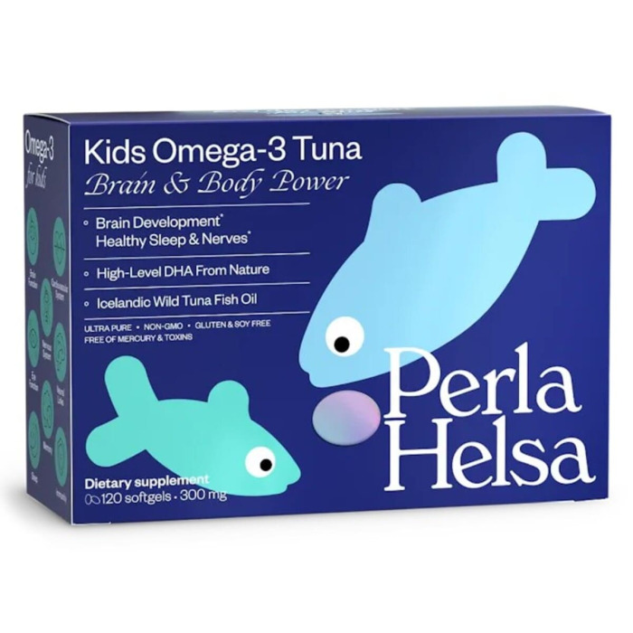 Омега-3 для Детей из Тунца с Высоким Уровнем DHA Perla Helsa Kids Omega-3 Tuna