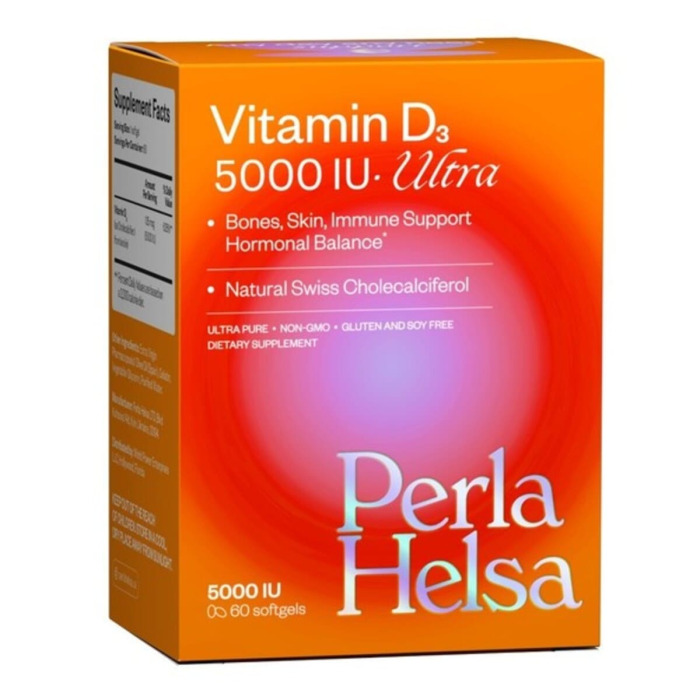 Витамин D3 5000 IU Perla Helsa Vitamin D3 Ultra