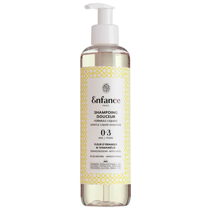 Мягкий Шампунь для Детей от 0 до 3 лет Enfance Paris Shampoing Douceur 0-3 Ans Gentle Liquid Shampoo