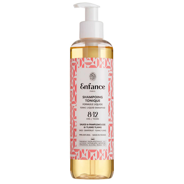 Тонизирующий Шампунь для Детей 8-12 лет Enfance Paris Shampoing Tonique 8-12 Ans Tonic Liquid Shampoo