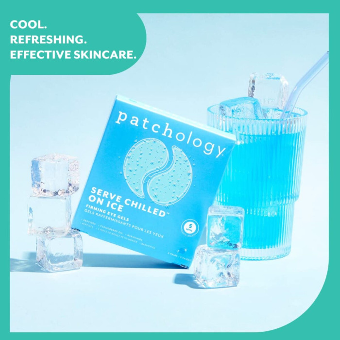 Охлаждающие и Укрепляющие Патчи Patchology Serve Chilled on Ice Eye Gels