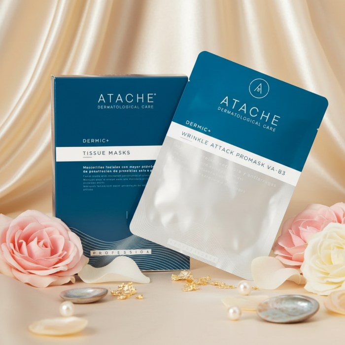 Целлюлозная Омолаживающая Маска для Лица ATACHE Wrinkle Attack Promask VA-B3