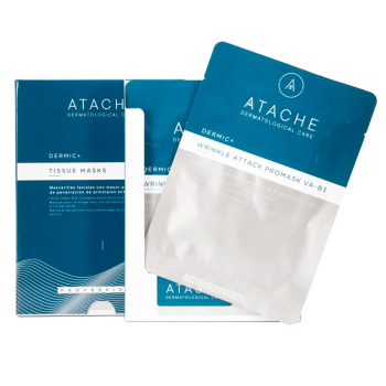Целлюлозная Омолаживающая Маска для Лица ATACHE Wrinkle Attack Promask VA-B3