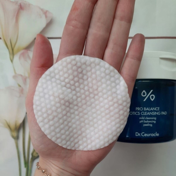 Очищающие Пады с Пробиотиками и PHA и LHA Кислотами Dr. Ceuracle Pro Balance Biotics Cleansing Pad