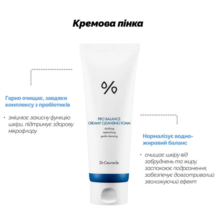 Набор для Двухэтапного Очищения Кожи с Пробиотиками Dr. Ceuracle Pro Balance Cleansing Duo Set