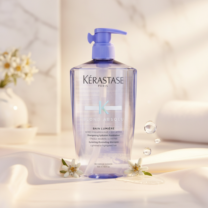 Kerastase Blond Absolu Bain Lumiere Hydrating Illuminating Shampoo Увлажняющий шампунь для светлых и мелированных волос