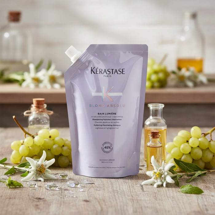 Kerastase Blond Absolu Bain Lumiere Hydrating Illuminating Shampoo Увлажняющий шампунь для светлых и мелированных волос