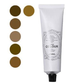 Безаміачна Крем-Фарба Davines New Colour Browns, 60 мл (коричневі відтінки)