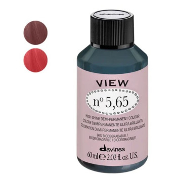 Безаміачна Деміперманентна Фарба для Тонування Волосся Davines View High Shine Demi-Permanent Colour Reds, 60 мл (червоні відтінки) Безаміачна Деміперманентна Фарба для Тонування Волосся Davines View High Shine Demi-Permanent Colour Reds, 60 мл (червоні відтінки)