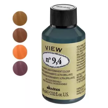 Безаммиачная Демиперманентная Краска для Тонирования Волос Davines View High Shine Demi-Permanent Colour Copper, 60 мл (медные оттенки)