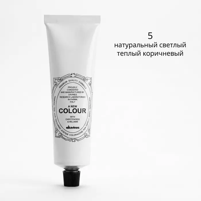 Безаммиачная Крем-Краска Davines A New Colour Warm Naturals, 60 мл (теплые натуральные)