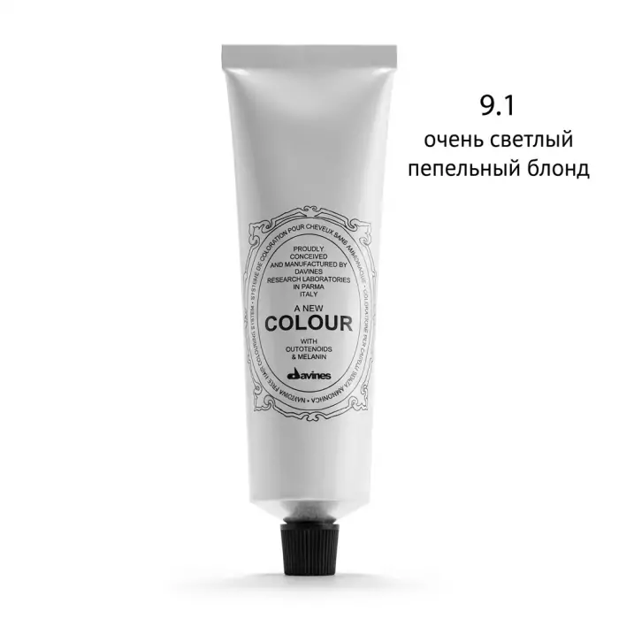 Безаммиачная Крем-Краска Davines A New Colour Ash, 60 мл (пепельные оттенки)
