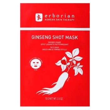 Восстанавливающая Тканевая Маска для Лица «Женьшень» Erborian Ginseng Shot Mask