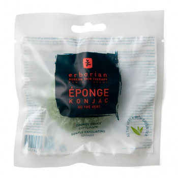 Спонж Конняку с Зеленым Чаем Erborian Green Tea Konjac Sponge Спонж Конняку с Зеленым Чаем Erborian Green Tea Konjac Sponge