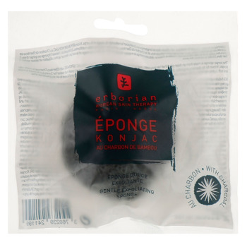 Спонж Конняку с Бамбуковым Углем Erborian Charcoal Konjac Sponge Спонж Конняку с Бамбуковым Углем Erborian Charcoal Konjac Sponge