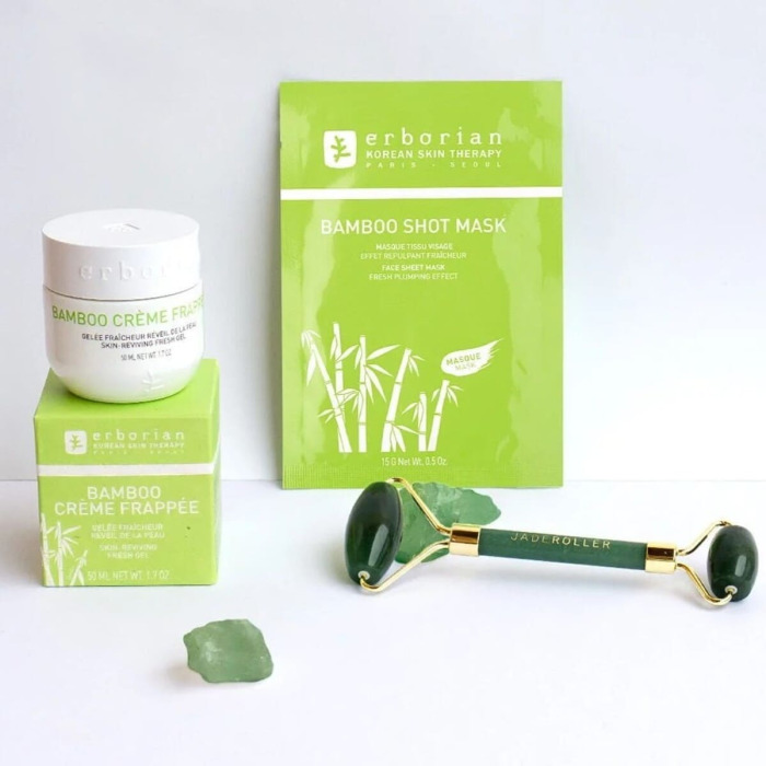 Увлажняющая Тканевая Маска для Лица «Бамбук» Erborian Bamboo Shot Mask Fresh Plumping Effect