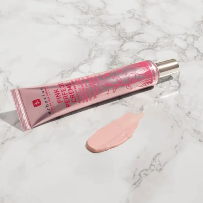 Крем для Лица «Совершенное Сияние» Erborian Pink Perfect Creme 4-in-1 Primer