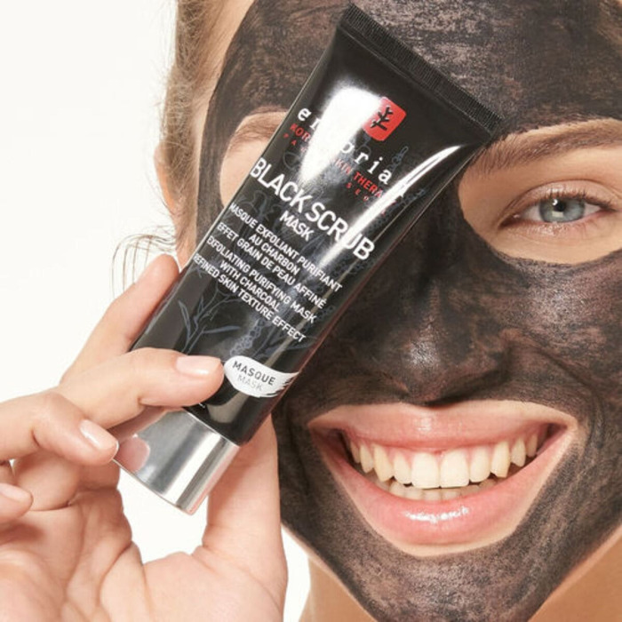 Очищающая Маска-Скраб с Древесным Углем Erborian Black Scrub Mask