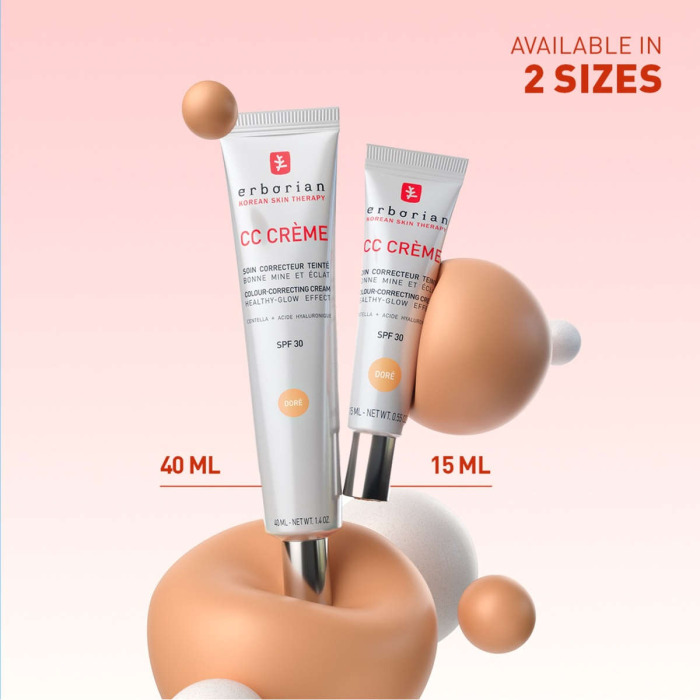 Тонирующий CC-Крем для Лица «Контроль Цвета» Erborian CC Face Cream Dore SPF 30
