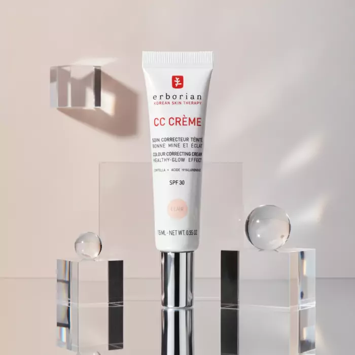 Тонирующий CC-Крем для Лица «Контроль Цвета» Erborian CC Face Cream Clair SPF 30