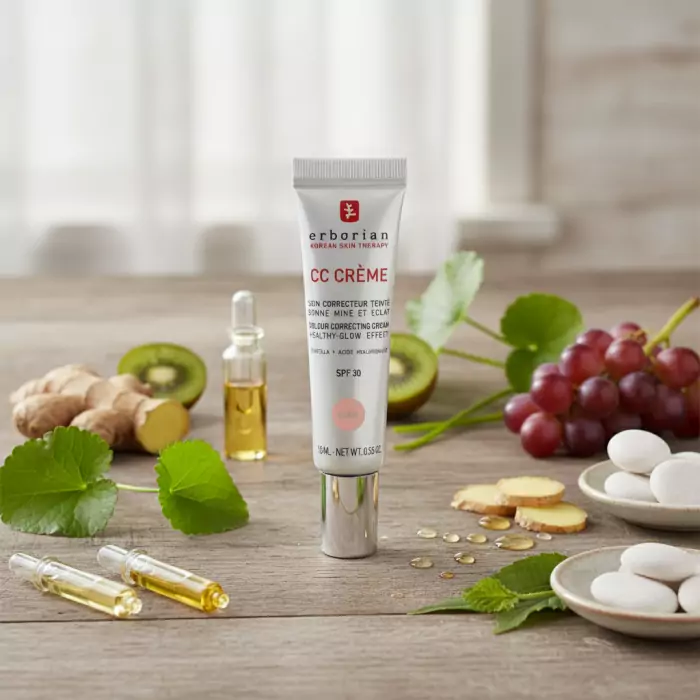 Тонирующий CC-Крем для Лица «Контроль Цвета» Erborian CC Face Cream Clair SPF 30