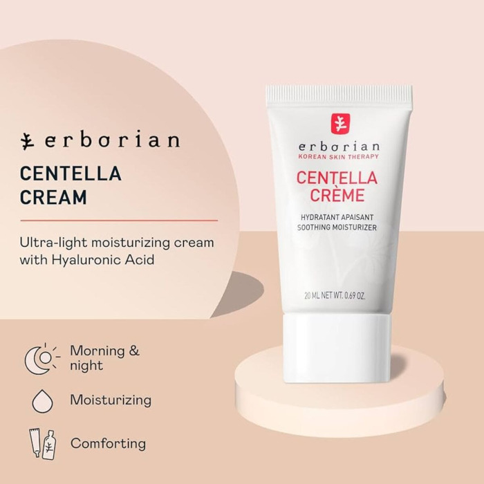 Дневной Увлажняющий Крем для Лица «Центелла» Erborian Centella Creme Soothing Moisturizer