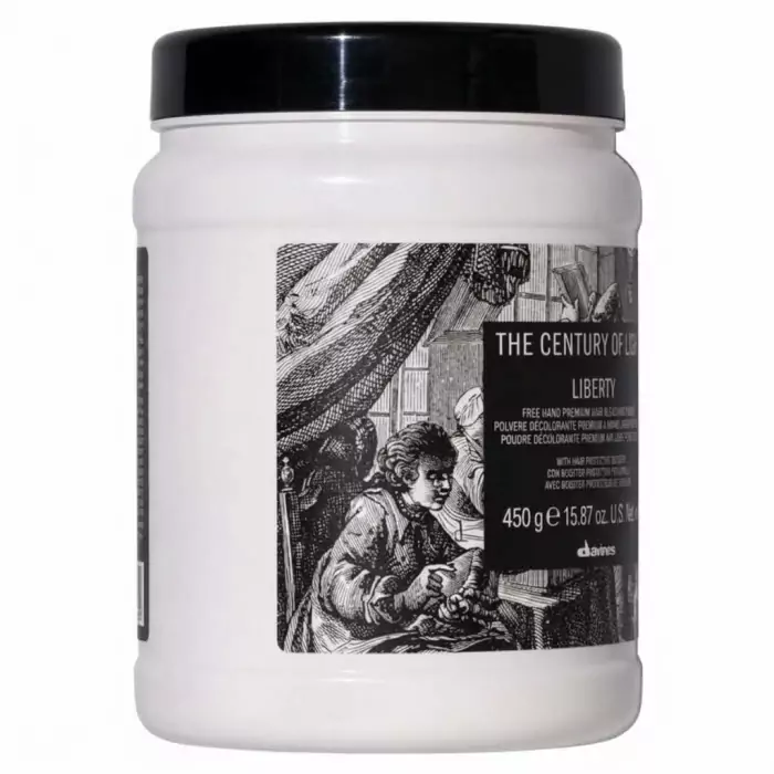 Обесцвечивающая Пудра для Техник «Свободной Руки» Davines The Century of Light Liberty Bleaching Powder